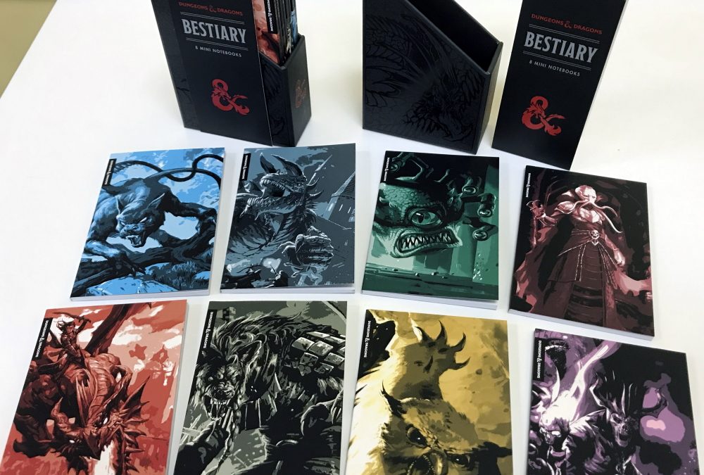 Available Tuesday 10/1, These Awesome Little D&D Notebooks!