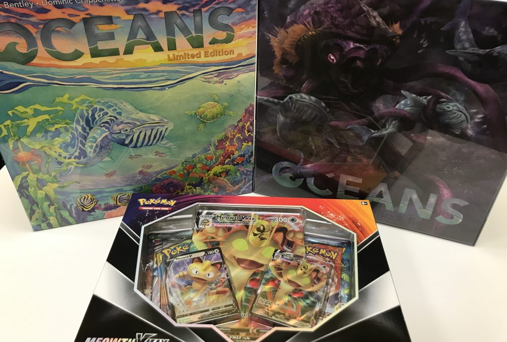 Oceans Kickstarter Editions are In – Read On to Learn The Differences!