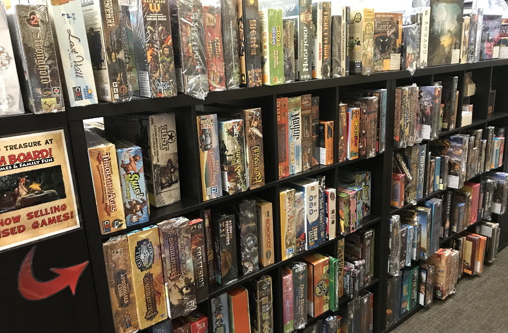 Starting Monday We’re Accepting Used Games & Puzzles Again! Plus a “Phase Two” Update.